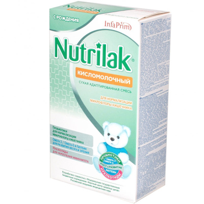 Nutrilak Кисломолочный (с 0 мес) 350 г